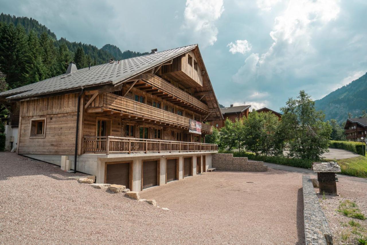 Chalet Les Cerfs Châtel Exterior foto